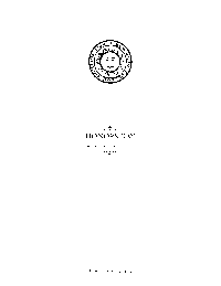 Honors Day program cover