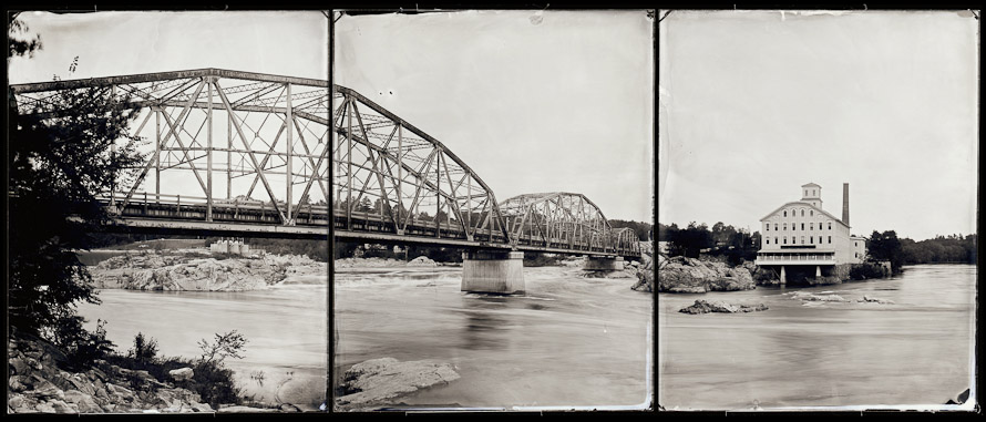 Brunswick/Topsham Bridge (triptych), 2011