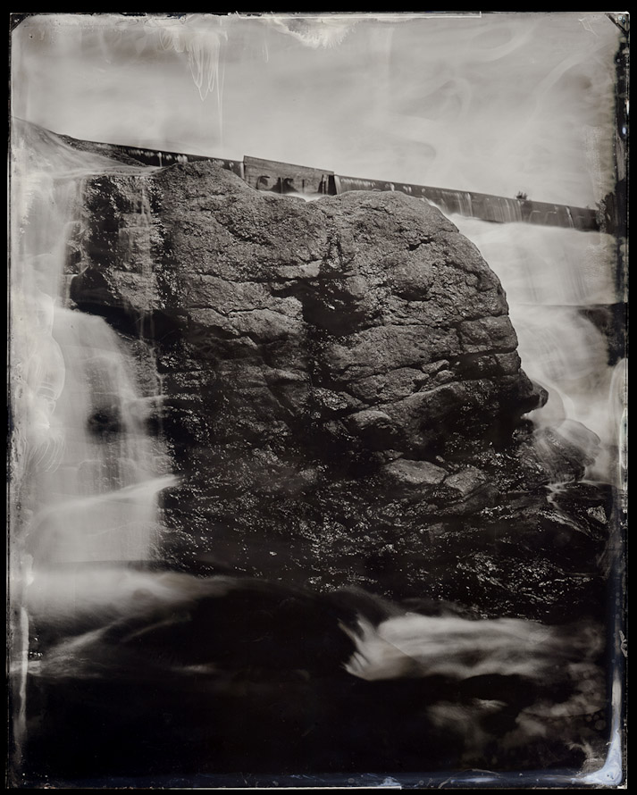 Livermore Falls (left panel of triptych), 2011