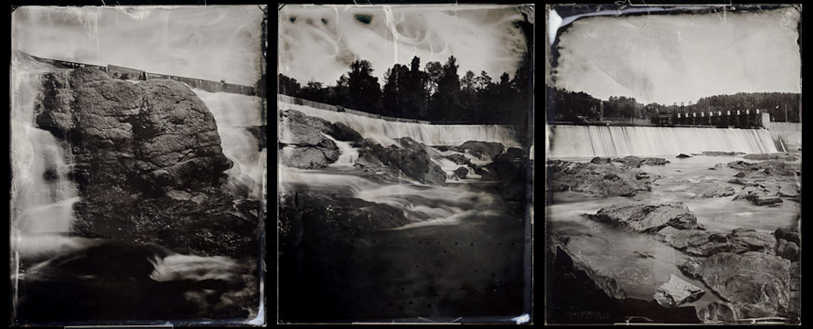 Livermore Falls (triptych), 2011