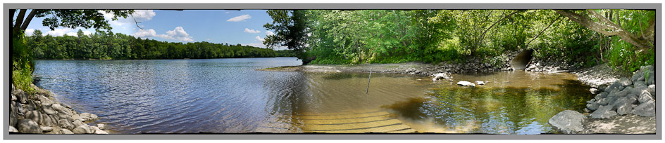 Durham Boat Launch (180 degree view), 2010