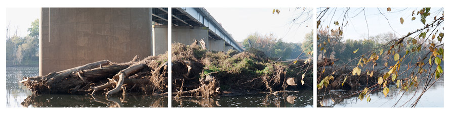 Goochland Bridge debris, 2011, 