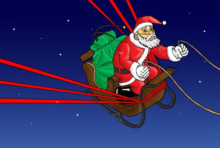 santa's sleigh