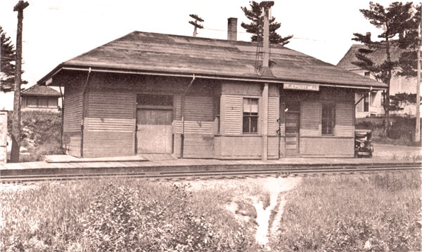 Pejepscot Village Railroad Station