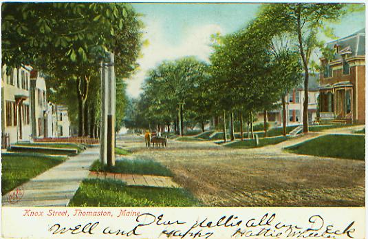 Knox Street, Thomaston